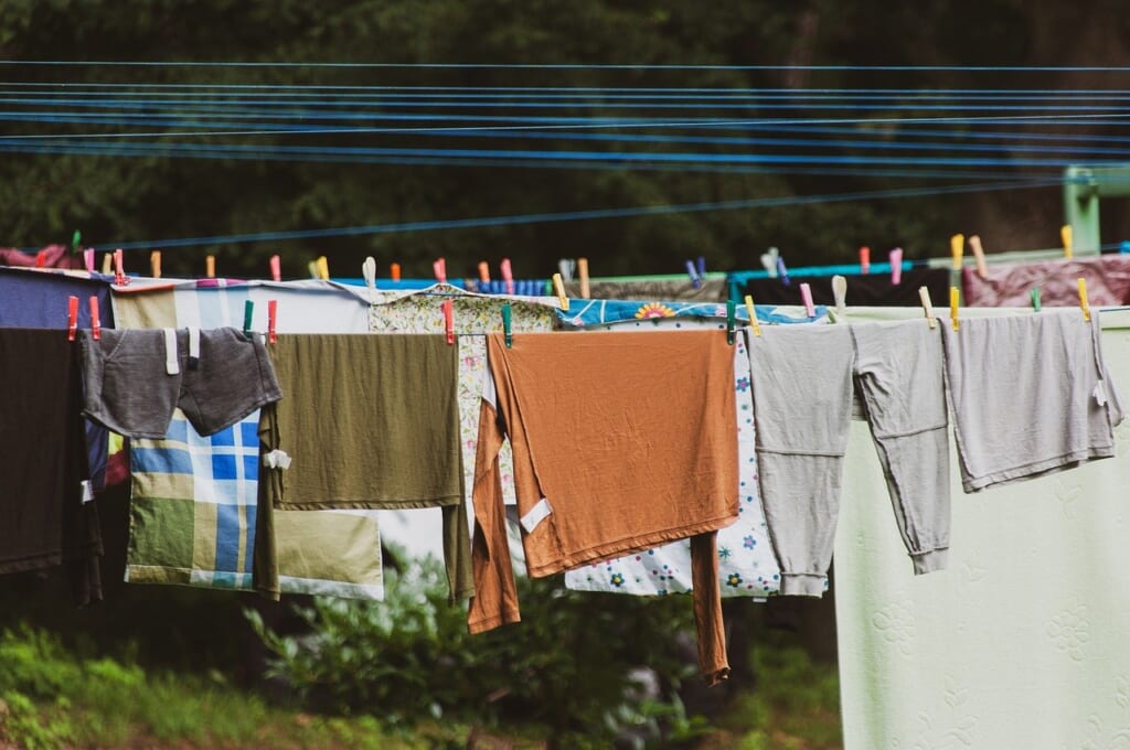 laundry, clothes line, clothing