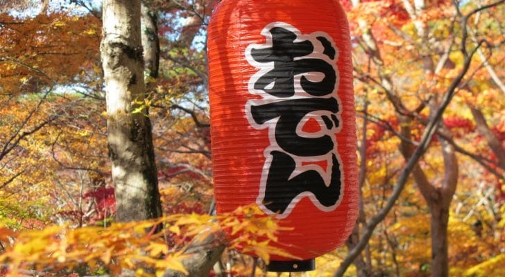 おでん提灯の写真