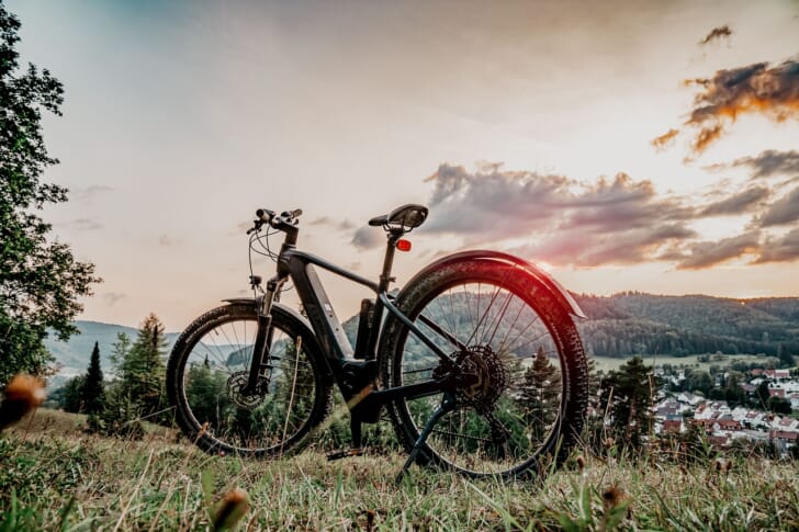 電動自転車の写真